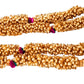 Chandan scented wooden mala for paying homage to deceased loved ones – 60 inches