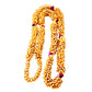 Handcrafted sandalwood mala for god photo frames – 60-inch Chandan wood garland