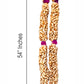 Natural sandal bark chips mala with floral design – ideal for deity and ancestor photos