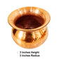 Copper Panch Patra for Pooja – Essential Ritual Item for Holy Water during Aarti and Worship