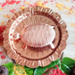 Copper Metal Feng Shui Vastu Turtle Tortoise with Plate (4 Inches)