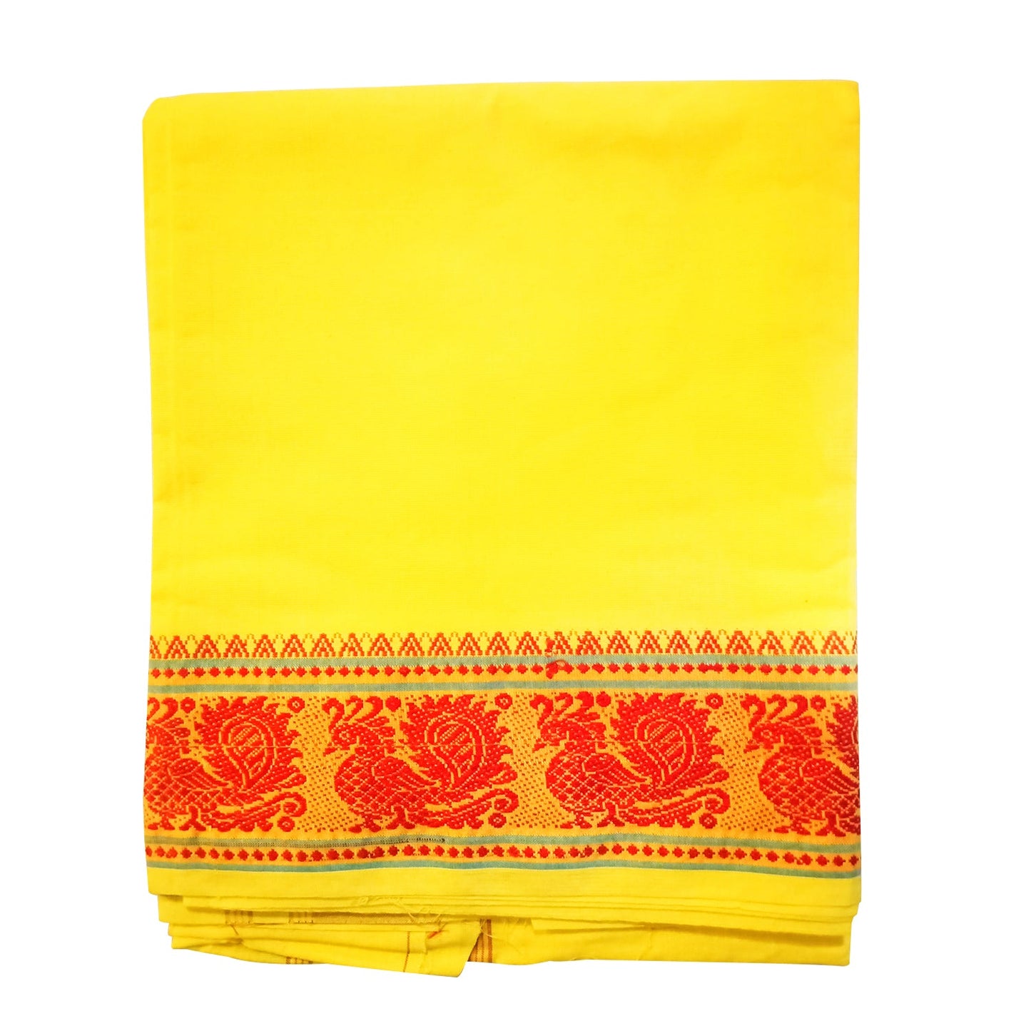 Cotton Dhoti / Lungi for Pooja - 2 Meters