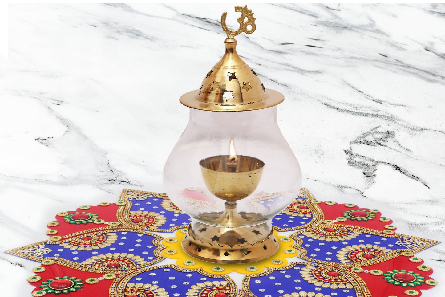 Brass Diya Akhand Diya for Pooja