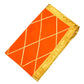 Multipurpose velvet prayer mat for Pooja and meditation, offering comfort and elegance for spiritual practices