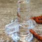 Lord Shiva Crystal shivling / Glass shivling for Home, Pooja Ghar (6 cms Height)