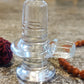 Lord Shiva Crystal shivling / Glass shivling for Home, Pooja Ghar (6 cms Height)