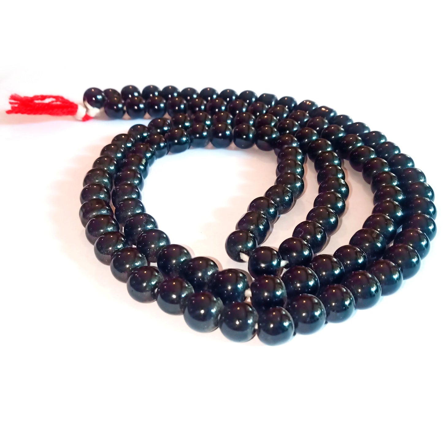 Hakik (Agate) Mala for Pooja, Meditation and Jaap (108+1 Beads)