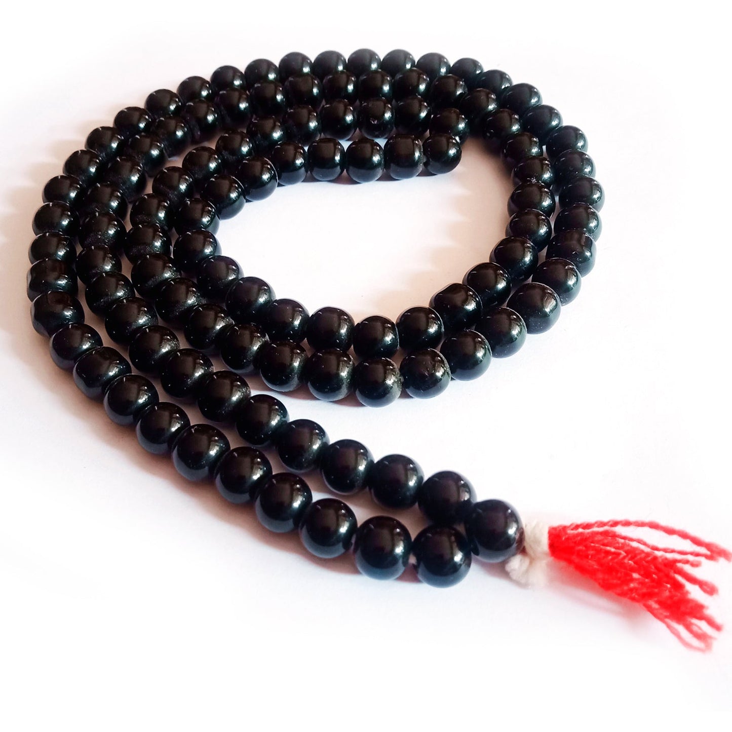 Hakik (Agate) Mala for Pooja, Meditation and Jaap (108+1 Beads)