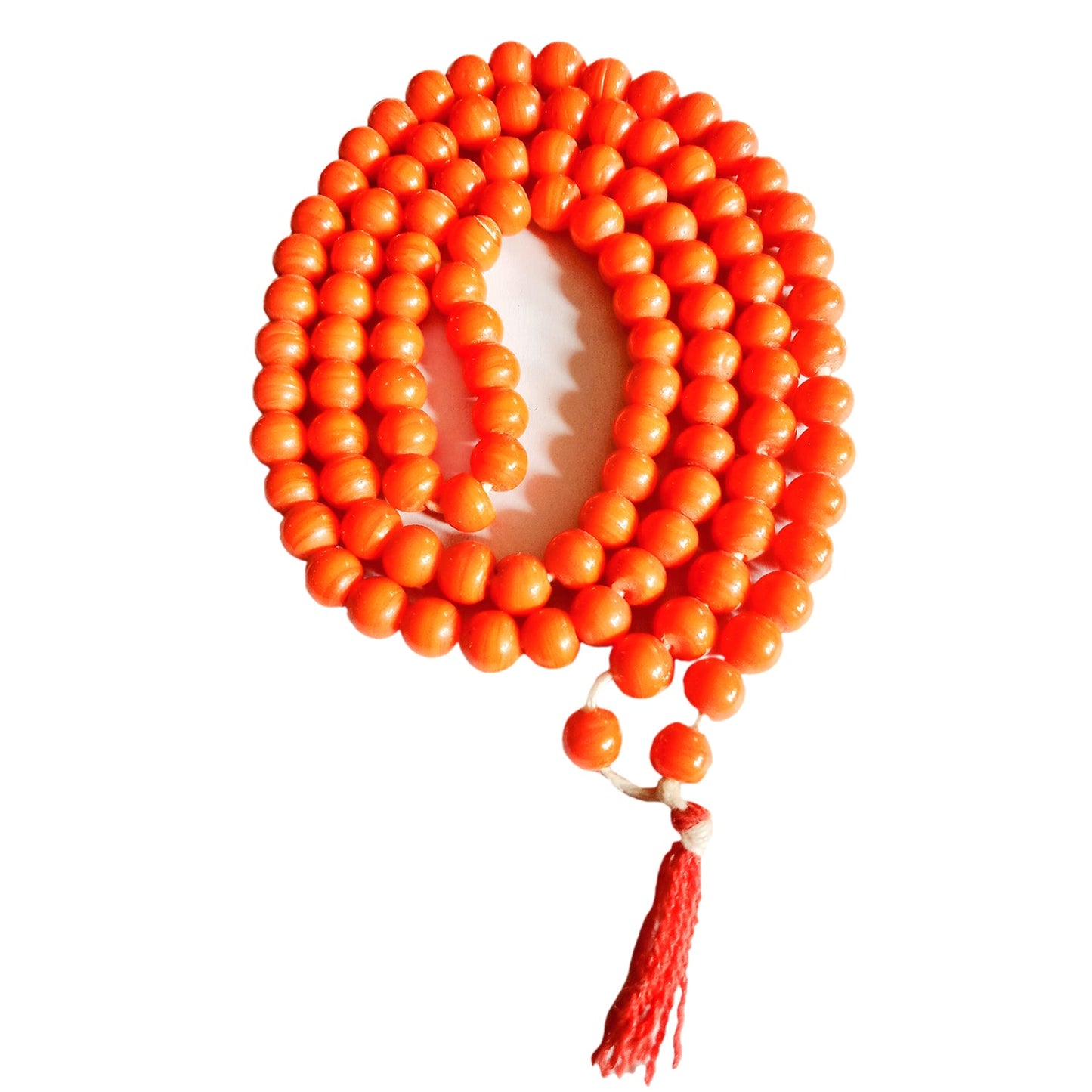 Hakik (Agate) Mala for Pooja, Meditation and Jaap (108+1 Beads)