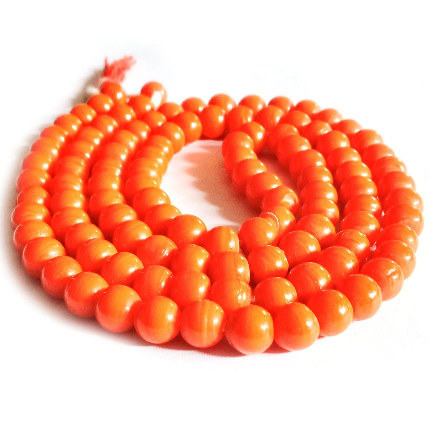 Hakik (Agate) Mala for Pooja, Meditation and Jaap (108+1 Beads)