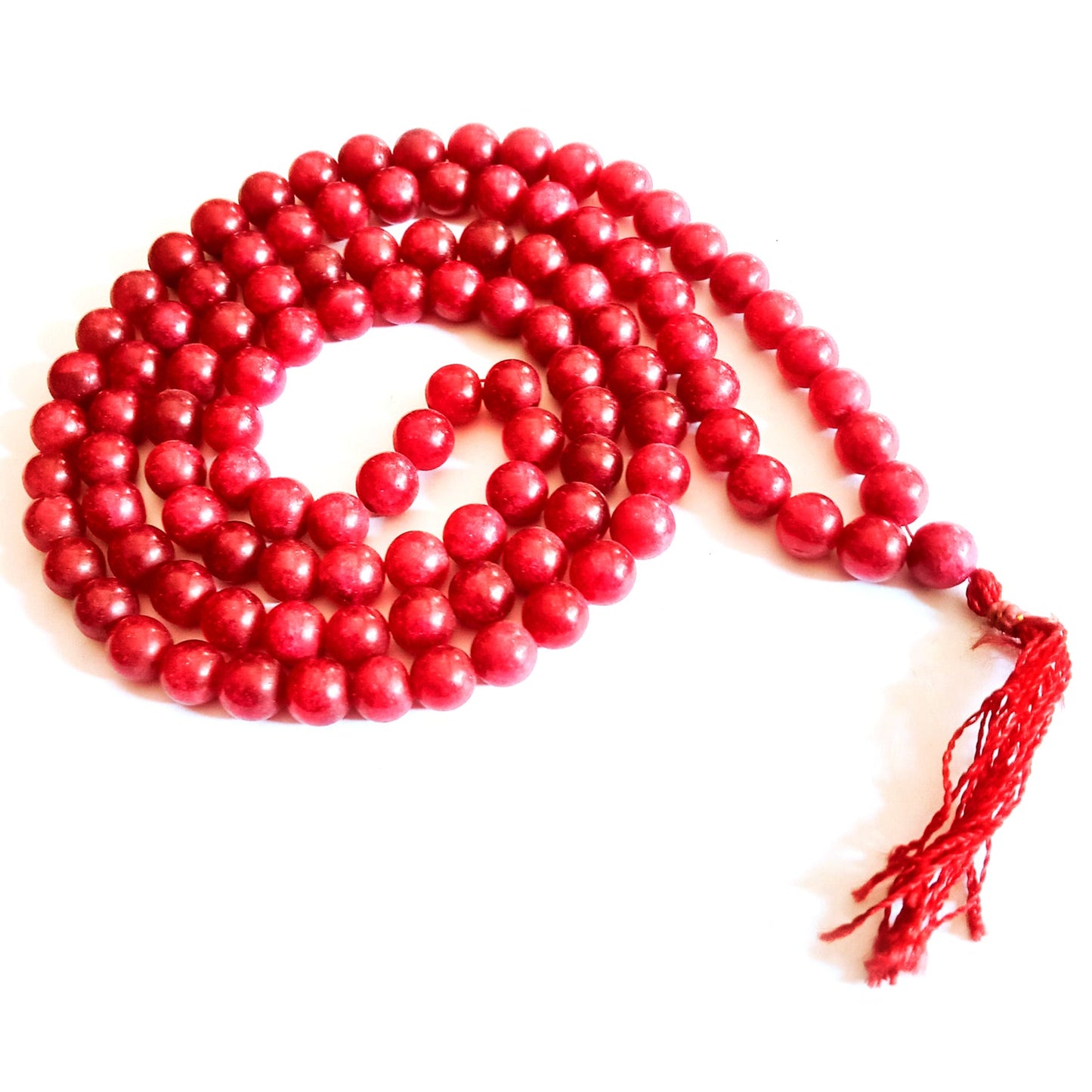 Hakik (Agate) Mala for Pooja, Meditation and Jaap (108+1 Beads)