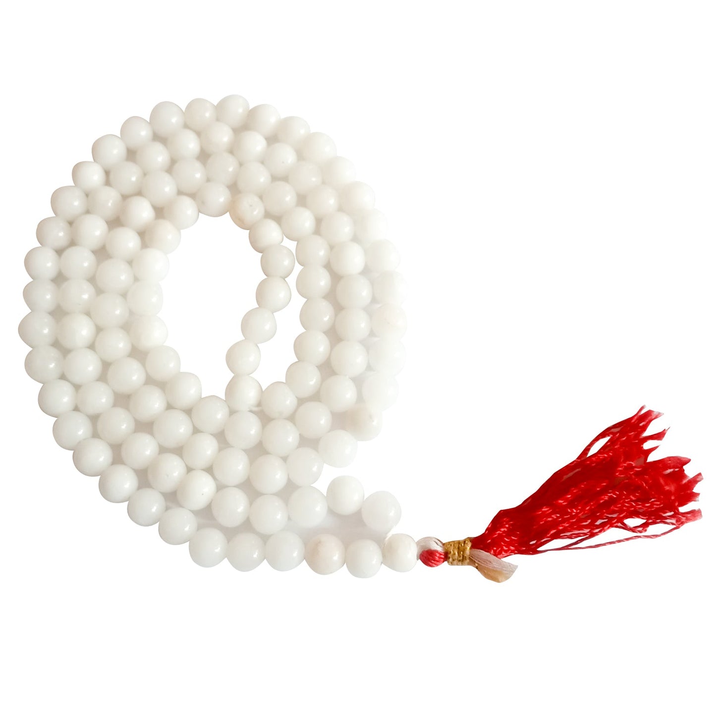 Hakik (Agate) Mala for Pooja, Meditation and Jaap (108+1 Beads)