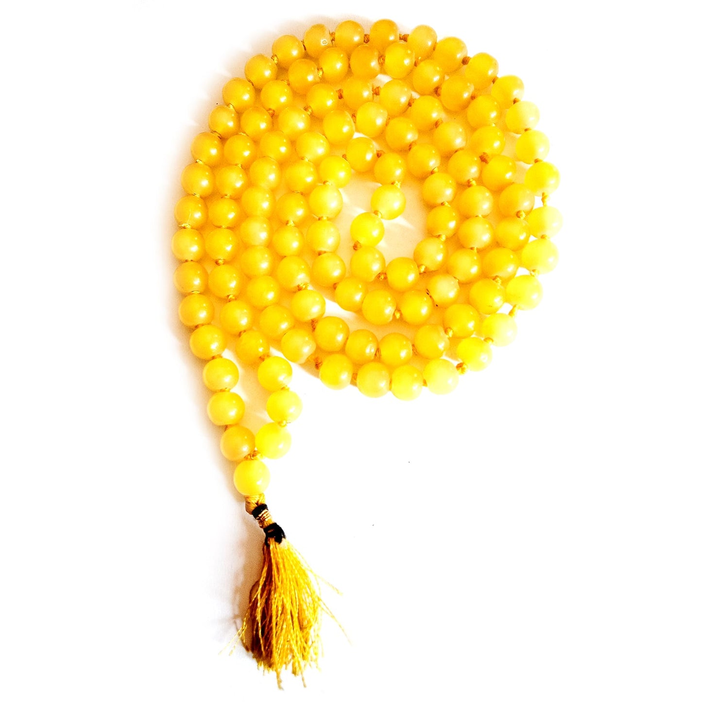 Hakik (Agate) Mala for Pooja, Meditation and Jaap (108+1 Beads)