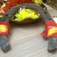 8 cm Black Horse Shoe for good luck & prosperity


