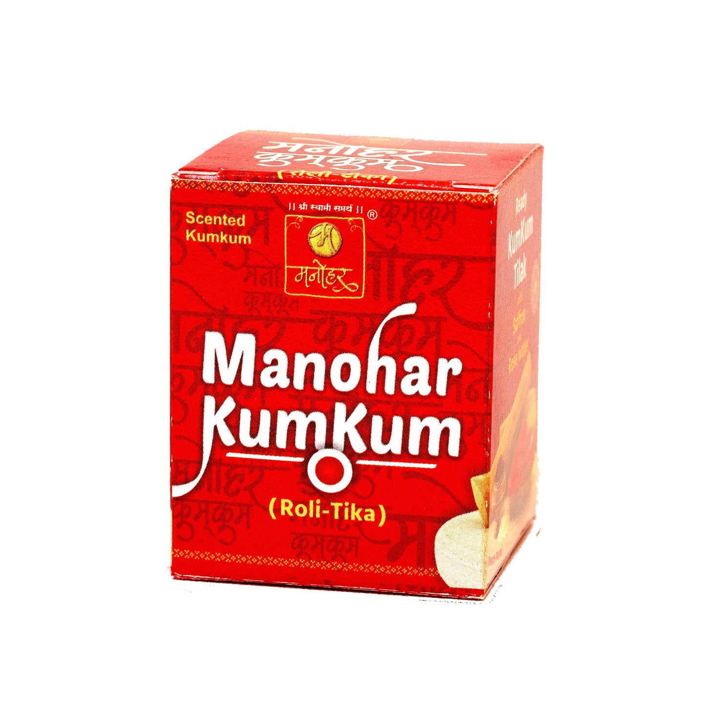 Kumkum Manohar Wet Kumkum (Paste) for Pooja - Red (30 gms)