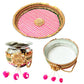 Karwa Chauth Pooja Set – Complete Combo of Copper Lota, Thali, Kalash, Chalni, and More (Gift-Ready)

