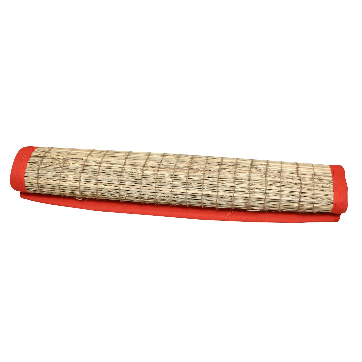 Kusha Aasan / Organic Handmade Padded Kusha Grass Mat / Eco-Friendly Chatai Assan for Pooja / Sitting Mat (26 Inches * 26 Inches)