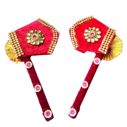 Designer Fan for Laddoo Gopal / KanhaJi / Bal Gopal / Maata Rani