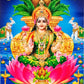 Laxmi Devi Photo Frame for your Pooja Ghar / Office / Temple (10 Inches * 12.5 Inches)