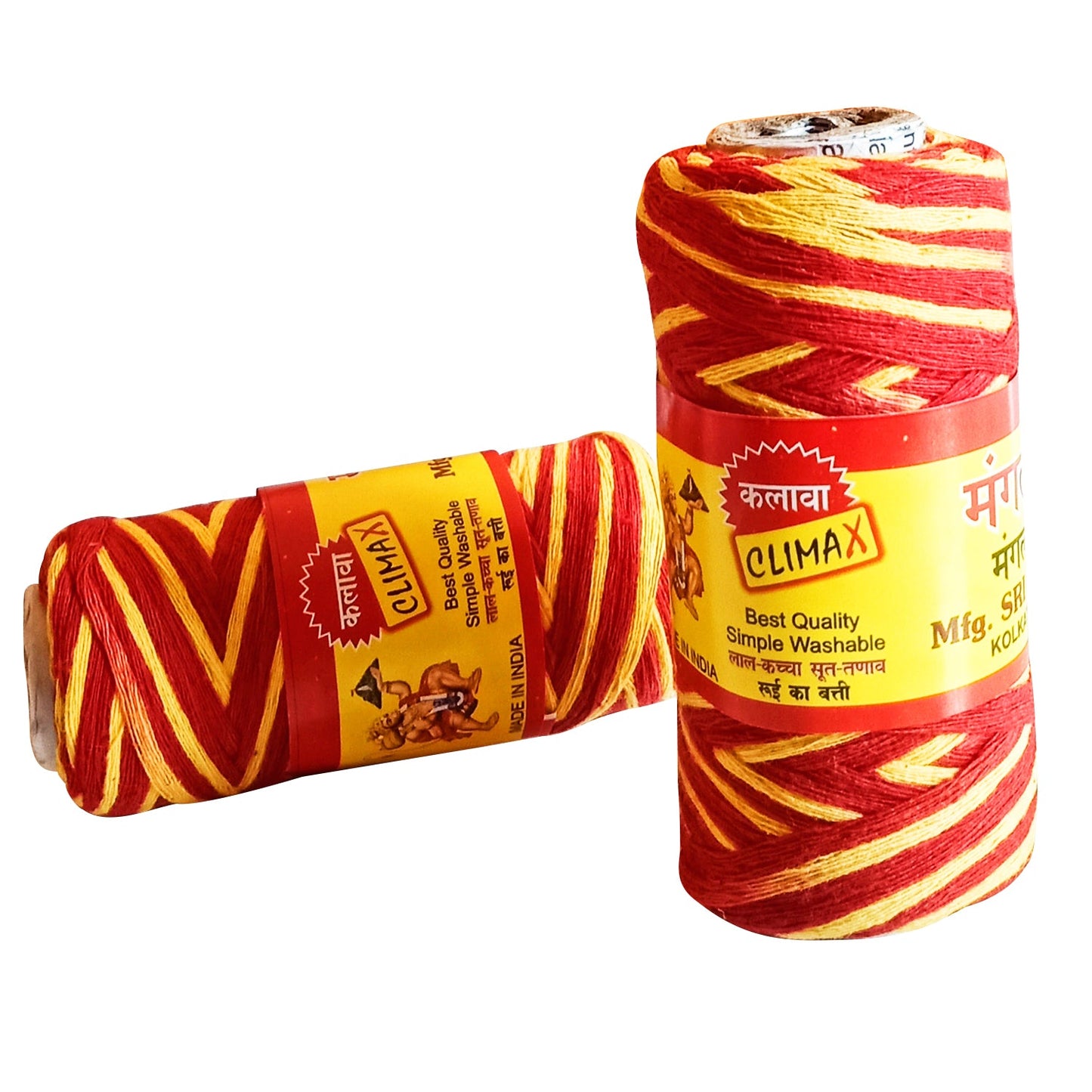 Moli / Kalava for Pooja (Color : Red, Yellow)