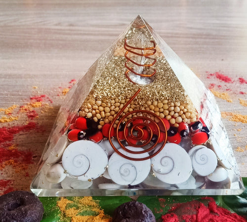 Orgone Pyramid Gomti Chakra