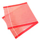 Pooja Angvastram/Cotton Kasi Towel, Red (25 x 60 Inches)