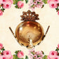 Brass Uruli for Home and Office – 8 Inches Diameter, Filled with Water and Flowers for Positive Energy