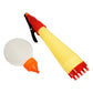 5-Line Galicha Patta Stencil and Big Filler Bottle for Uniform Color Filling in Rangoli Pattern