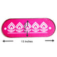 Plastic Jali Rangoli Stencils (13 Inches x 5 Inches) with Tools for Precise and Effortless Rangoli Pattern Making