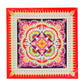 Waterproof Rangoli Sticker Applied at Door Entrance for Vibrant and Auspicious Festival Decoration