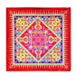 Close-Up of Colorful Waterproof Rangoli Sticker with Intricate Design for Home and Office Use