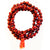 Jaap Mala Red Chandan Jaap Mala, 108 Beads with Gaumukhi Jaap Mala Bag