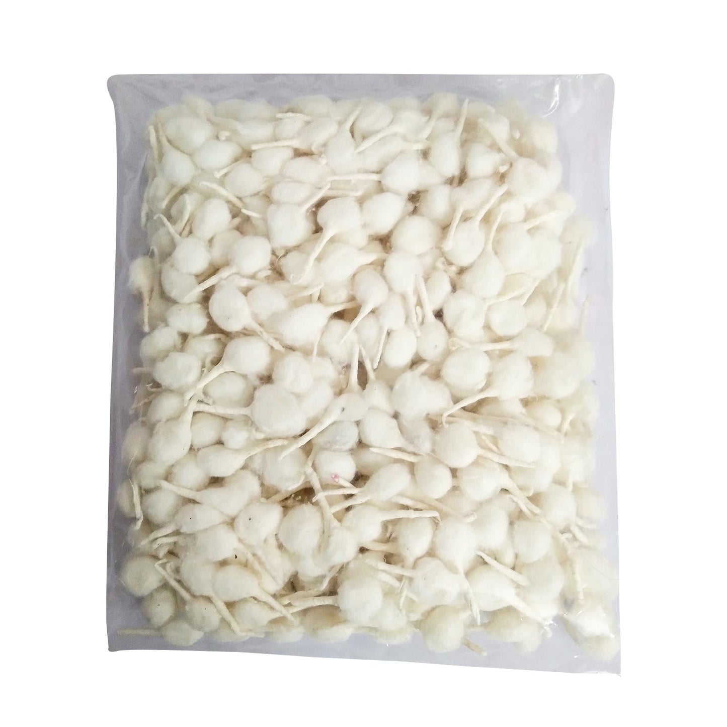 Pooja Batti Cotton White Round Pooja Batti Wicks for Diya