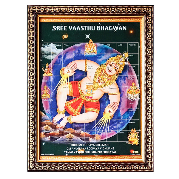 Buy Vaastu Purush Photo Frame 10x12.5 Inch for Home Positive Energy ...