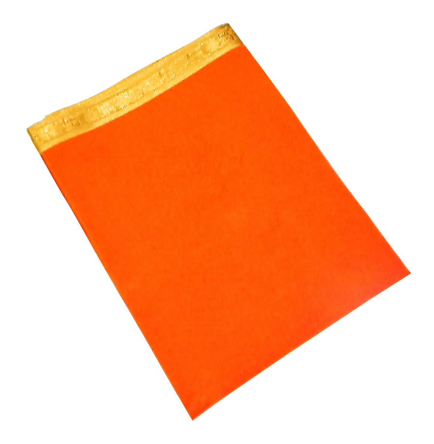 Velvet Pooja Aasan | Pooja Altar Cloth / Chowki Aasan / Kapda Mat for your Pooja Ghar - Orange