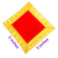 Pack of 10 Red Velvet Aasan Cloths – Ideal for Idol Placement and Pooja Rituals, Elevating Your Pooja Room